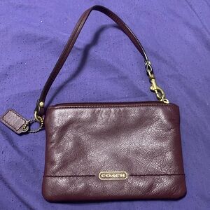 Coach wrist wallet